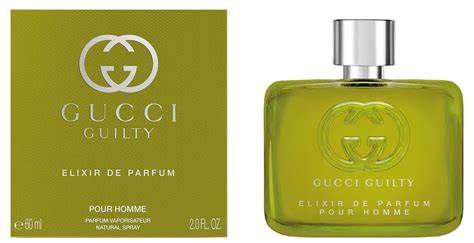 gucci guilty vaporisateur natural spray|gucci guilty elixir pour homme.